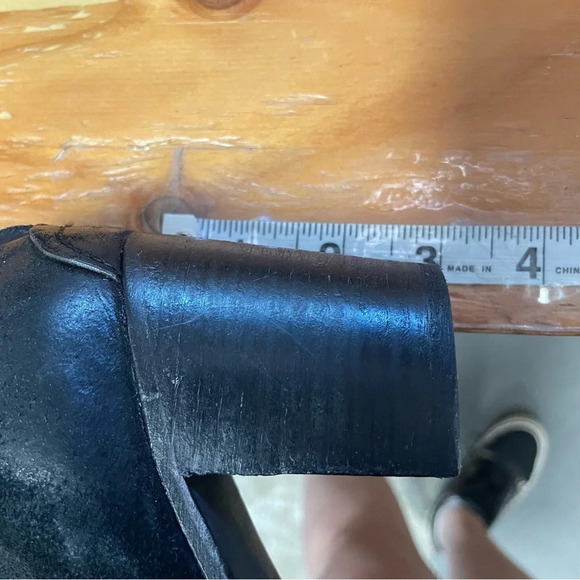 The last conspiracy Angela suede ankle boot womens 39/ 8.5 whimsigoth block heel - Picture 7 of 9